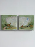 The grass isn’t greener - Diptych