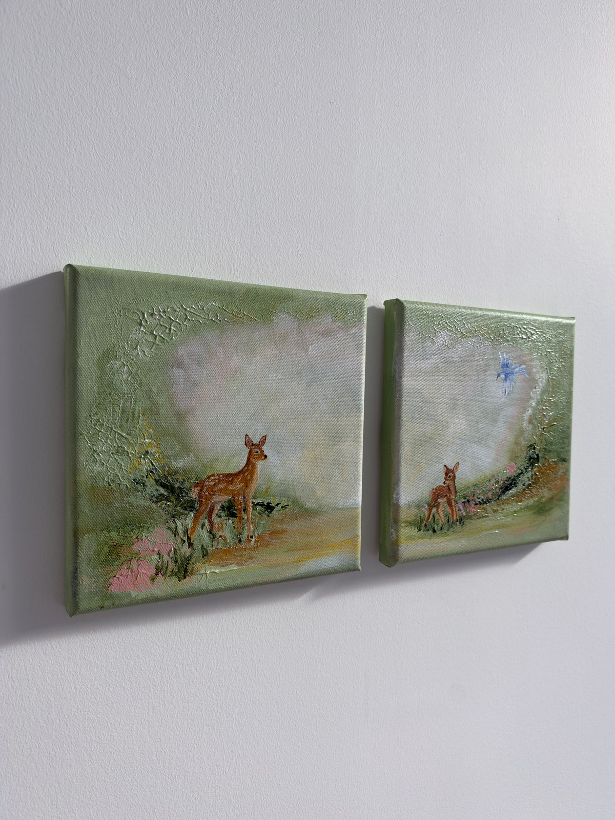 The grass isn’t greener - Diptych